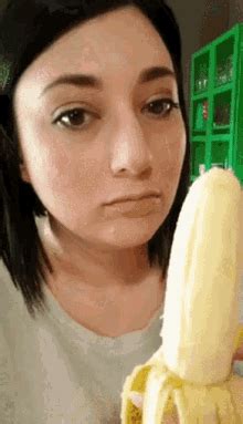 eating a banana gif|Banana Eat gifs